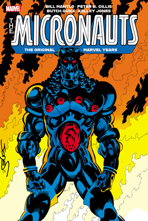 MICRONAUTS: THE ORIGINAL MARVEL YEARS OMNIBUS VOL. 3 KELLEY JONES COVER [DM ONLY] Marvel Bill Mantlo Butch Guice Kelley Jones