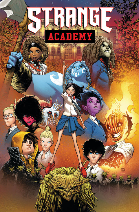 STRANGE ACADEMY OMNIBUS HUMBERTO RAMOS COVER Marvel Skottie Young Humberto Ramos Humberto Ramos