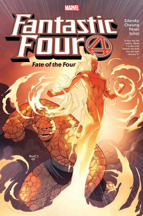 FANTASTIC FOUR BY CHIP ZDARSKY: FATE OF THE FOUR Marvel Chip Zdarsky Jim Cheung Paul Renaud