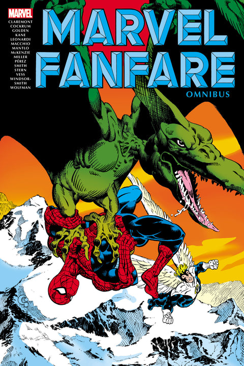 MARVEL FANFARE OMNIBUS VOL. 1 MICHAEL GOLDEN COVER Marvel Chris Claremont Michael Golden Michael Golden