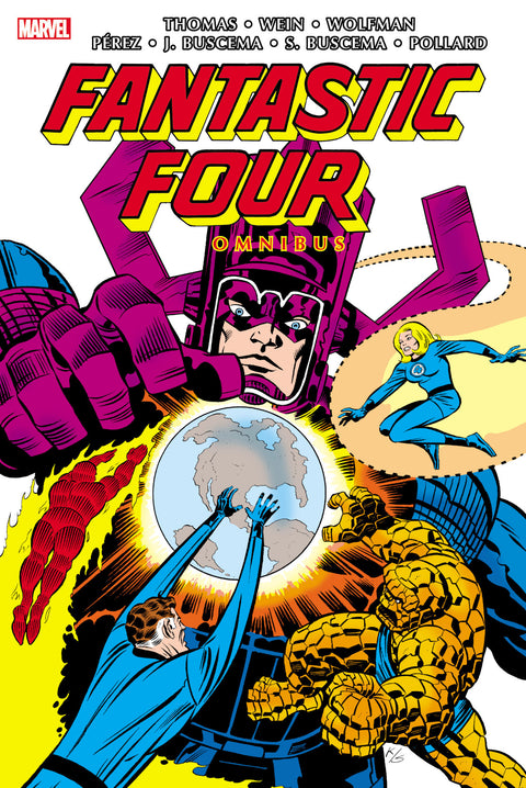 THE FANTASTIC FOUR OMNIBUS VOL. 6 JACK KIRBY COVER Marvel Roy Thomas Marvel Various Jack Kirby