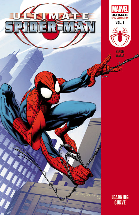 ULTIMATE SPIDER-MAN EPIC COLLECTION: LEARNING CURVE Marvel Brian Michael Bendis Mark Bagley Mark Bagley