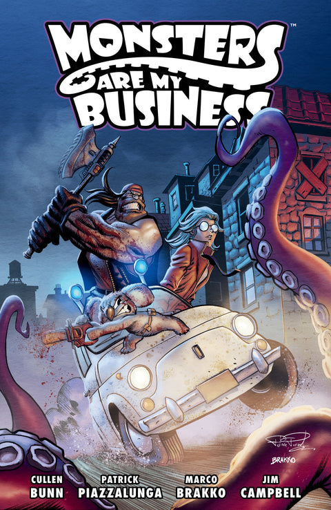 Monsters Are My Business Dark Horse Comics Cullen Bunn Patrick Piazzalunga 