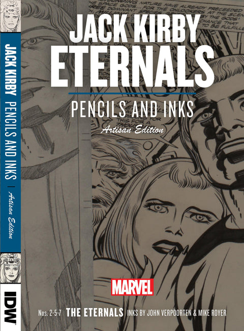 Jack Kirby's The Eternals Pencils and Inks Artisan Edition IDW Publishing  Jack Kirby 