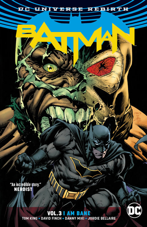 Batman Vol. 3: I Am Bane (2024 Edition) DC Comics Tom King David Finch 