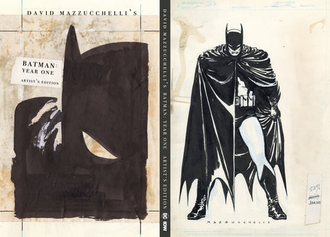 David Mazzucchelli's Batman Year One Artist's Edition IDW Publishing Frank Miller David Mazzucchelli 