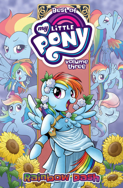 Best of My Little Pony, Vol. 3: Rainbow Dash IDW Publishing Ted Anderson Tony Fleecs 