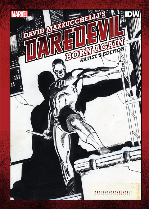 David Mazzucchelli’s Daredevil Born Again Artist’s Edition IDW Publishing Frank Miller David Mazzucchelli 