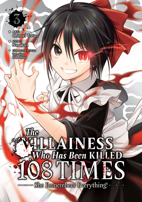 The Villainess Who Has Been Killed 108 Times: She Remembers Everything! (Manga) Vol. 3 Seven Seas Entertainment Namakura Chinori Toriu 