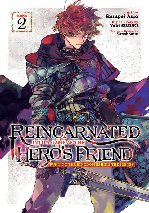 Reincarnated Into a Game as the Hero's Friend: Running the Kingdom Behind the Scenes (Manga) Vol. 2 Seven Seas Entertainment Yuki Suzuki Rampei Ashio 