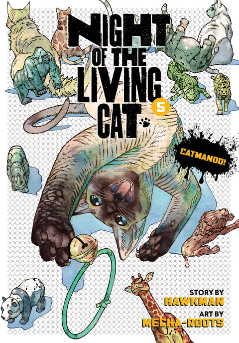 Night of the Living Cat Vol. 5 Seven Seas Entertainment Hawkman Mecha-Roots 