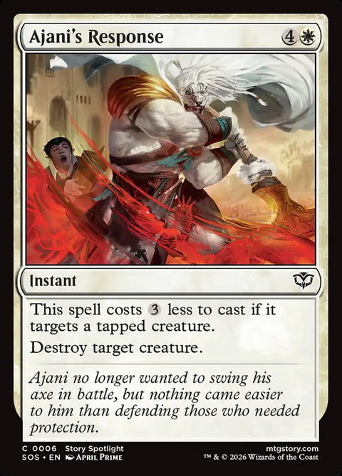 Ajani's Response (Foil)
