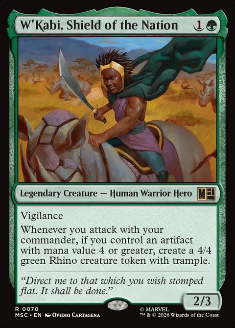 W'Kabi, Shield of the Nation