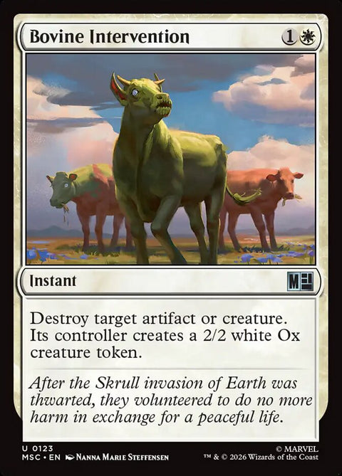 Bovine Intervention