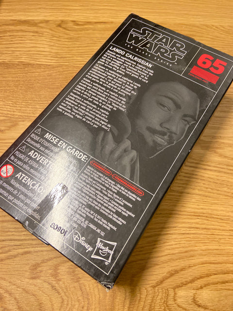 Star Wars: The Black Series - #65 Lando Calrissian (2017) Disney / Hasbro 6 in