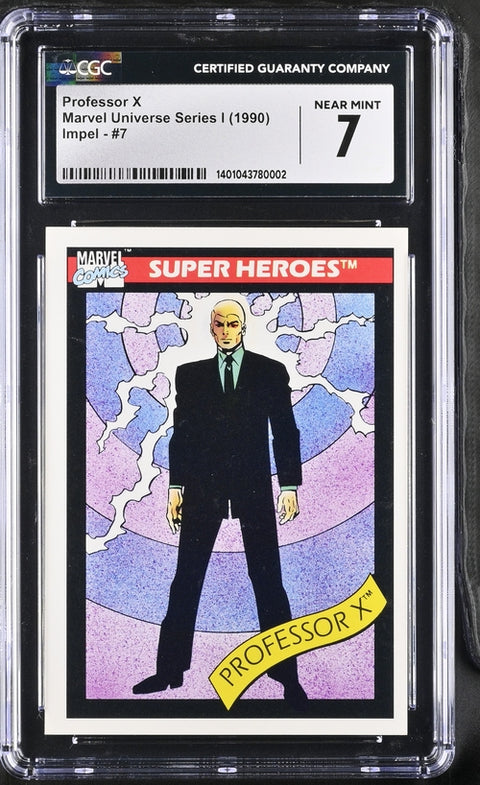 Marvel Universe Series I - Professor X #7 (CGC 7.0) (1990) Impel   Impel  Buy & Sell Comics Online Comic Shop Toronto Canada