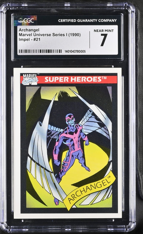 Marvel Universe Series I - Archangel #21 (CGC 7.0) (1990) Impel   Impel  Buy & Sell Comics Online Comic Shop Toronto Canada