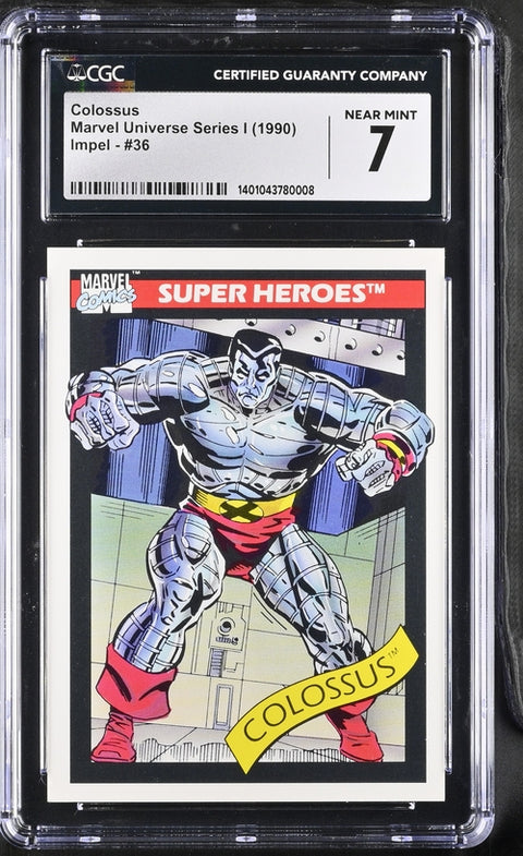 Marvel Universe Series I - Colossus #36 (CGC 7.0) (1990) Impel   Impel  Buy & Sell Comics Online Comic Shop Toronto Canada