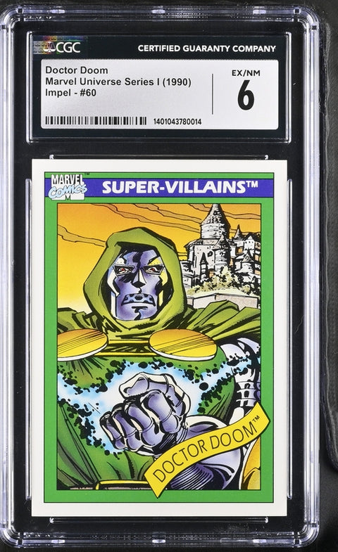 Marvel Universe Series I - Doctor Doom #60 (CGC 6.0) (1990) Impel   Impel  Buy & Sell Comics Online Comic Shop Toronto Canada