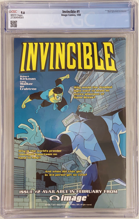 Invincible #1 (CGC 9.6) (2003) 1st Print