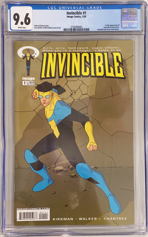 Invincible #1 (CGC 9.6) (2003) 1st Print