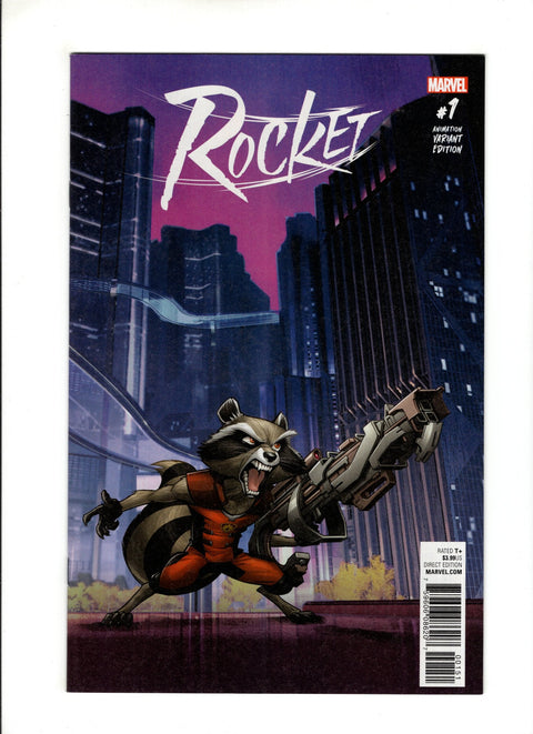 Rocket #1 (Cvr E) (2017) Incentive Animation Variant Cover  E Incentive Animation Variant Cover  Buy & Sell Comics Online Comic Shop Toronto Canada