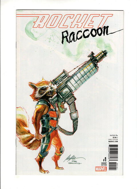 Rocket Raccoon, Vol. 3 #1 (Cvr D) (2016) Incentive Rafael Albuquerque Variant Cover  D Incentive Rafael Albuquerque Variant Cover  Buy & Sell Comics Online Comic Shop Toronto Canada