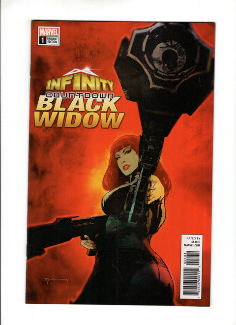 Infinity Countdown: Black Widow, Vol. 1 #1 (Cvr C) (2018) Variant Bill Sienkiewicz Cover  C Variant Bill Sienkiewicz Cover  Buy & Sell Comics Online Comic Shop Toronto Canada