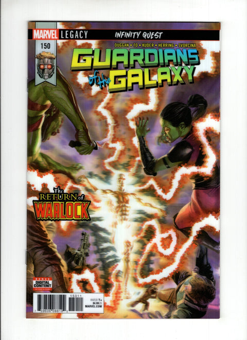Guardians of the Galaxy, Vol. 4 #150 (Cvr A) (2018) Regular Alex Ross 3D Lenticular Cover  A Regular Alex Ross 3D Lenticular Cover  Buy & Sell Comics Online Comic Shop Toronto Canada