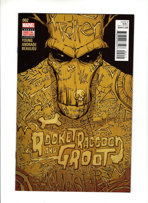 Rocket Raccoon and Groot, Vol. 1 #2 (Cvr A) (2016) Skottie Young Regular Cover  A Skottie Young Regular Cover  Buy & Sell Comics Online Comic Shop Toronto Canada