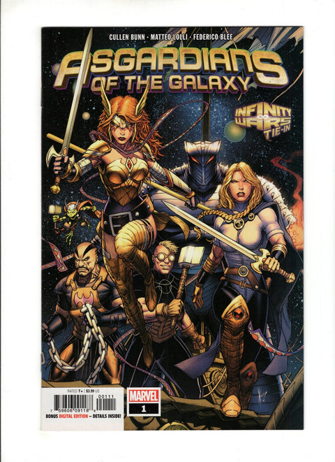 Asgardians of the Galaxy #1 (Cvr A) (2018) Regular Dale Keown Cover  A Regular Dale Keown Cover  Buy & Sell Comics Online Comic Shop Toronto Canada
