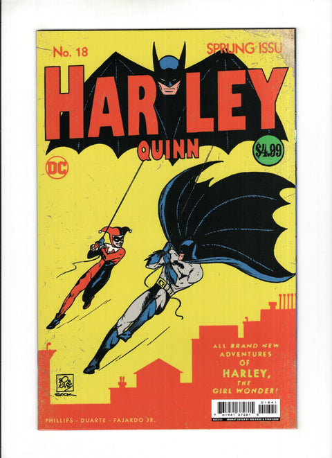 Harley Quinn, Vol. 4 #18 (Cvr D) (2022) Ryan Sook Homage Card Stock Variant  D Ryan Sook Homage Card Stock Variant  Buy & Sell Comics Online Comic Shop Toronto Canada