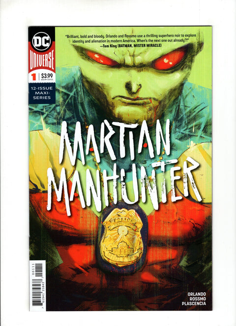 Martian Manhunter, Vol. 5 #1 (Cvr A) (2018) Regular Riley Rossmo Cover  A Regular Riley Rossmo Cover  Buy & Sell Comics Online Comic Shop Toronto Canada