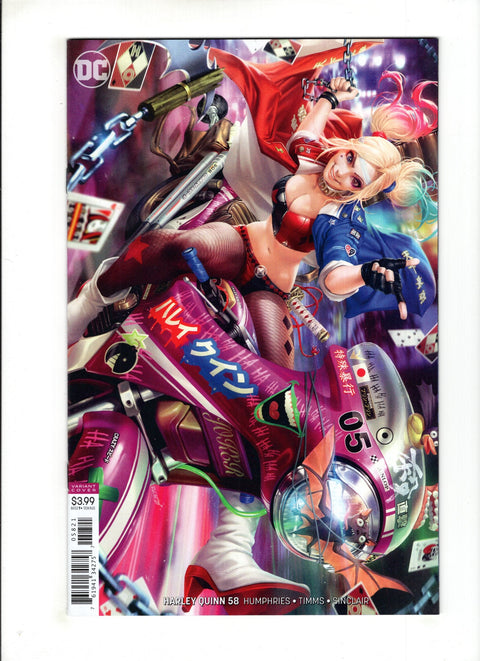 Harley Quinn, Vol. 3 #58 (Cvr B) (2019) Variant Derrick Chew Cove  B Variant Derrick Chew Cove  Buy & Sell Comics Online Comic Shop Toronto Canada