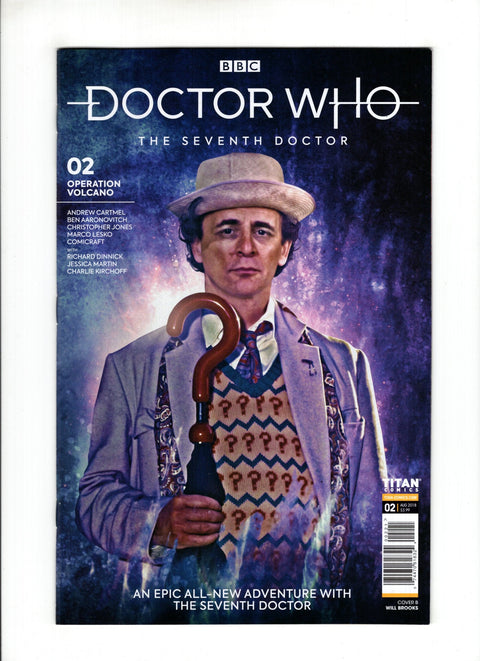 Doctor Who: The Seventh Doctor: Operation Volcano #2 (Cvr B) (2018) Will Brooks Variant  B Will Brooks Variant  Buy & Sell Comics Online Comic Shop Toronto Canada