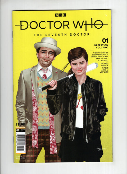Doctor Who: The Seventh Doctor: Operation Volcano #1 (Cvr D) (2018) Simon Myers Variant  D Simon Myers Variant  Buy & Sell Comics Online Comic Shop Toronto Canada