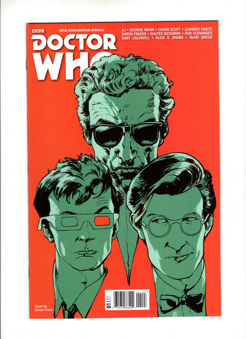 Doctor Who: San Diego Comic-Con Exclusive #1 (Cvr D) (2016) Variant Simon Fraser Cover  D Variant Simon Fraser Cover  Buy & Sell Comics Online Comic Shop Toronto Canada