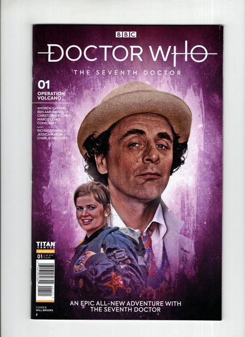Doctor Who: The Seventh Doctor: Operation Volcano #1 (Cvr B) (2018) Will Brooks Variant  B Will Brooks Variant  Buy & Sell Comics Online Comic Shop Toronto Canada