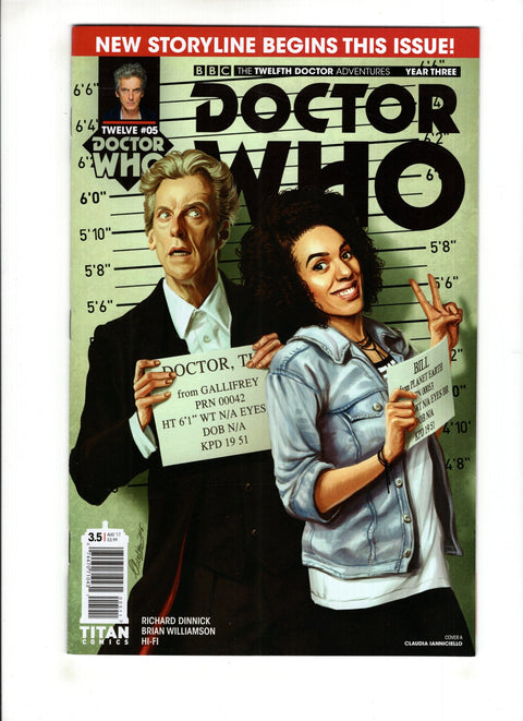 Doctor Who: The Twelfth Doctor Adventures - Year Three #5 (Cvr A) (2017) Claudia Ianniciello Regular  A Claudia Ianniciello Regular  Buy & Sell Comics Online Comic Shop Toronto Canada