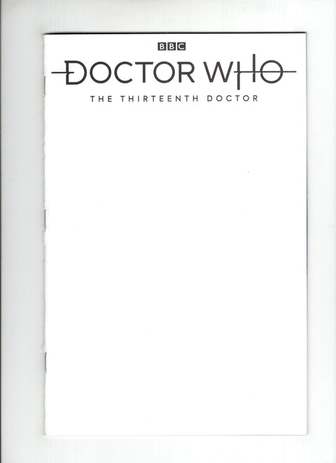 Doctor Who: The Thirteenth Doctor #1 (Cvr M) (2018) Blank Variant  M Blank Variant  Buy & Sell Comics Online Comic Shop Toronto Canada