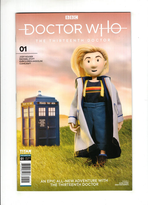 Doctor Who: The Thirteenth Doctor #1 (Cvr J) (2018) Alisa Stern puppet Variant  J Alisa Stern puppet Variant  Buy & Sell Comics Online Comic Shop Toronto Canada
