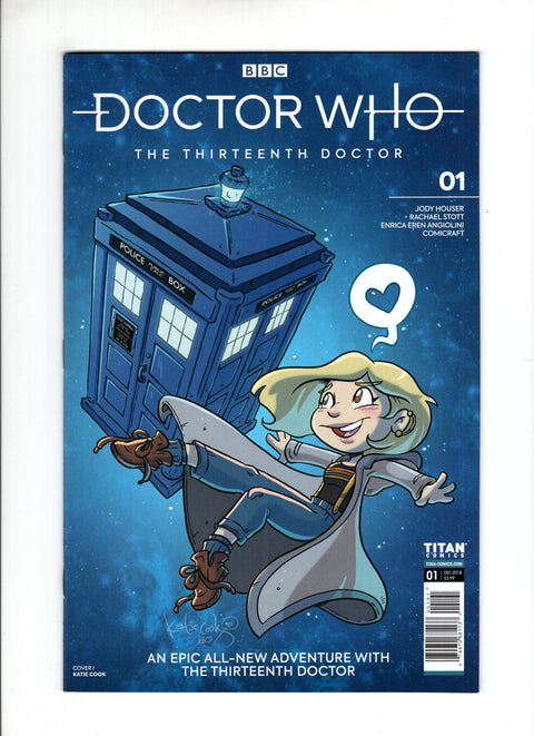 Doctor Who: The Thirteenth Doctor #1 (Cvr I) (2018) Katie Cook Variant  I Katie Cook Variant  Buy & Sell Comics Online Comic Shop Toronto Canada