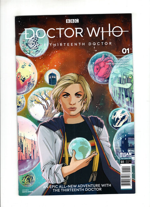 Doctor Who: The Thirteenth Doctor #1 (Cvr E) (2018) Sanya Anwar Variant  E Sanya Anwar Variant  Buy & Sell Comics Online Comic Shop Toronto Canada