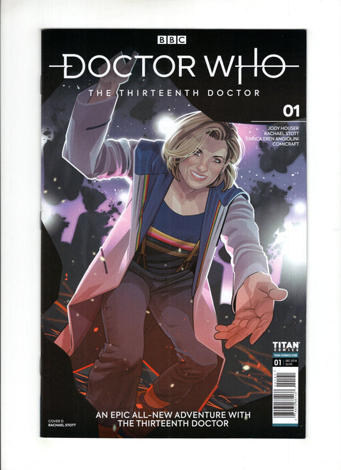 Doctor Who: The Thirteenth Doctor #1 (Cvr D) (2018) Rachael Stott Variant  D Rachael Stott Variant  Buy & Sell Comics Online Comic Shop Toronto Canada