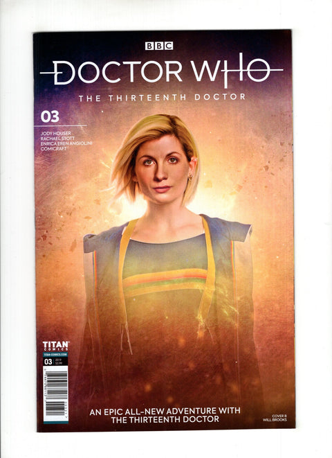 Doctor Who: The Thirteenth Doctor #3 (Cvr B) (2019) Will Brooks Variant  B Will Brooks Variant  Buy & Sell Comics Online Comic Shop Toronto Canada