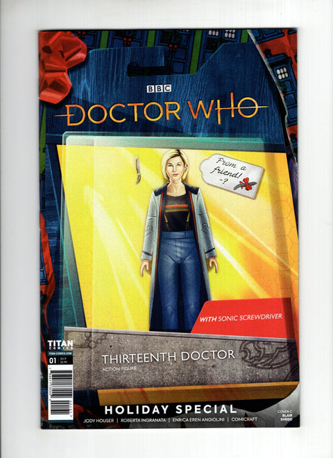 Doctor Who: The Thirteenth Doctor Holiday Special #1 (Cvr C) (2019) Blair Shedd Action Figure Variant  C Blair Shedd Action Figure Variant  Buy & Sell Comics Online Comic Shop Toronto Canada