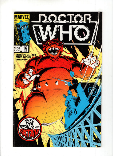 Doctor Who (Marvel) #16 (1986)      Buy & Sell Comics Online Comic Shop Toronto Canada