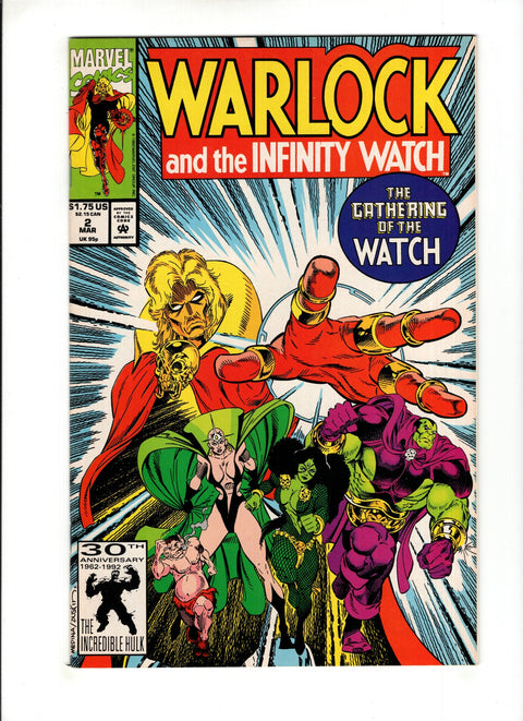 Warlock and the Infinity Watch #2 (1992)      Buy & Sell Comics Online Comic Shop Toronto Canada