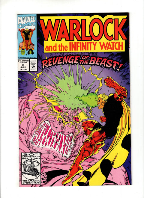 Warlock and the Infinity Watch #6 (1992)      Buy & Sell Comics Online Comic Shop Toronto Canada
