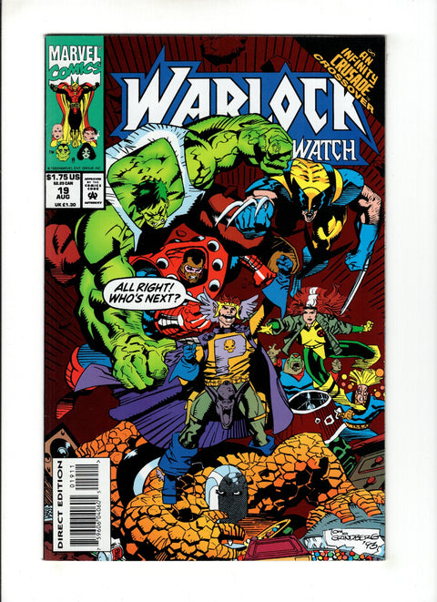 Warlock and the Infinity Watch #19 (1993)      Buy & Sell Comics Online Comic Shop Toronto Canada
